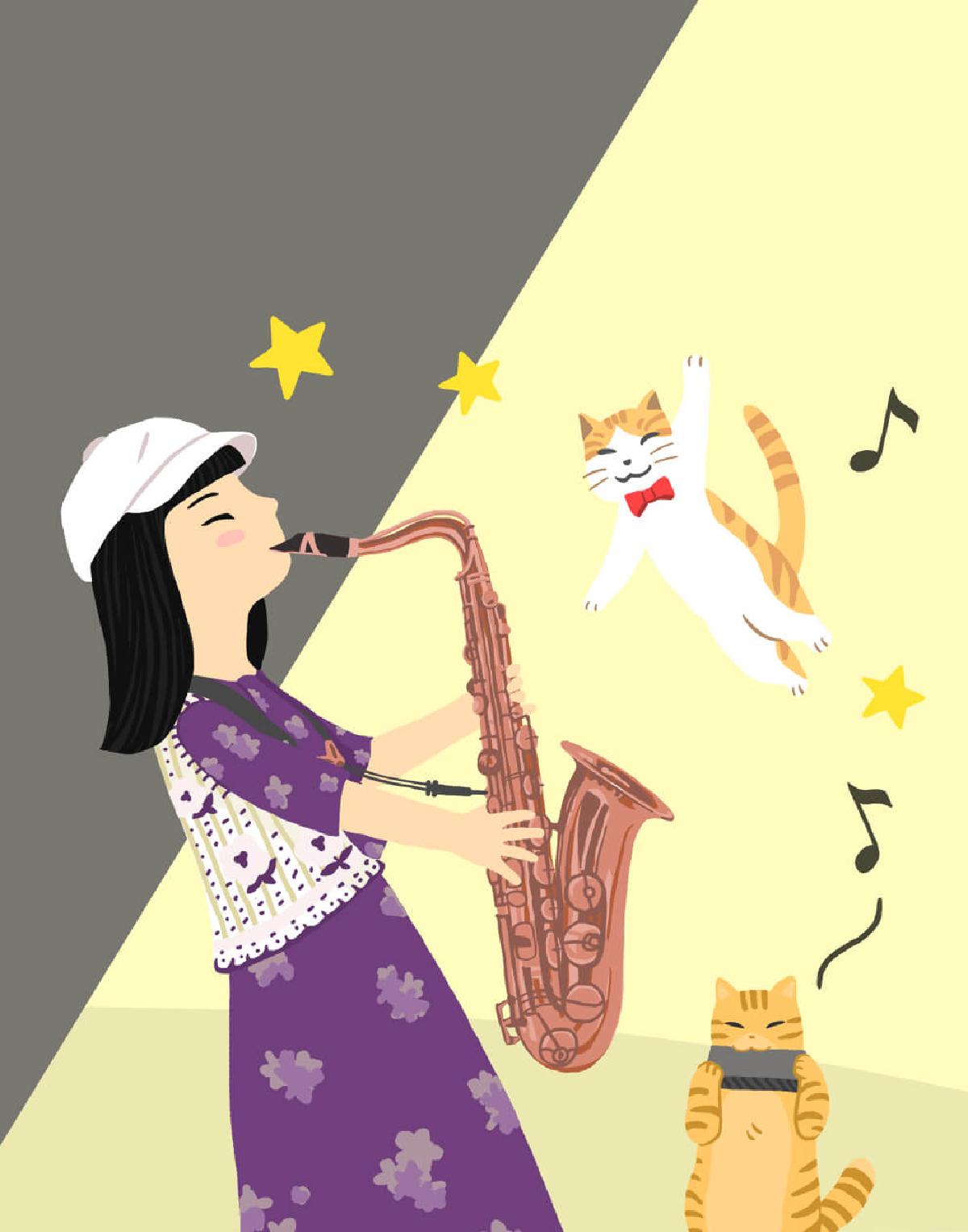 從草稿到實體:樂融融薩克斯風提袋